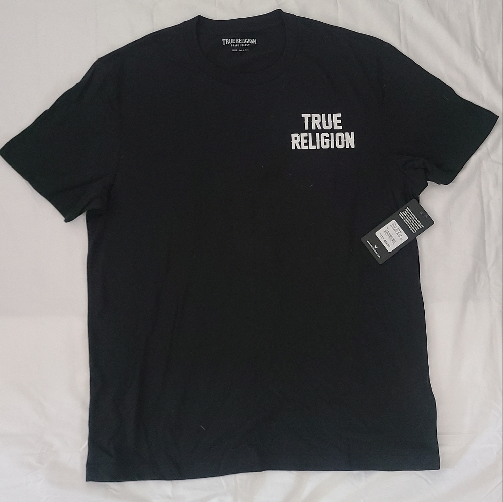 New With Tags Black True Religion T- Shirt